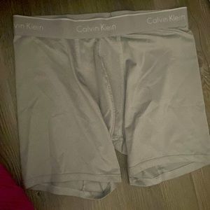Used sized small boxer briefs Calvin Klein